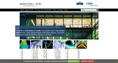 Desktop Screenshot of magisterij-na-feri.si